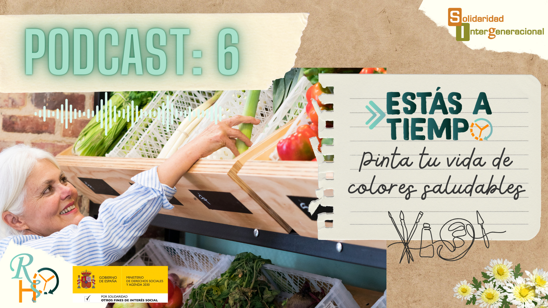 Podcast 6: pinta tu vida de colores saludables