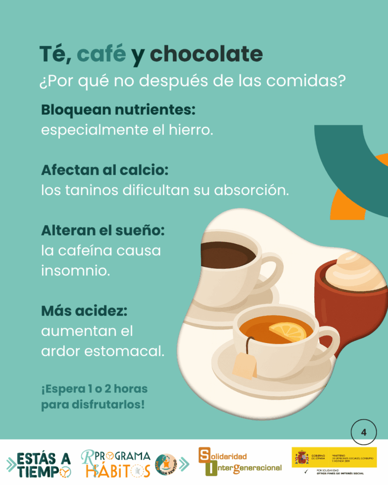 Té, café y chocolate